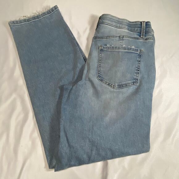 M Jeans By Maurices Jeggings Everflex 12 Regular Original Fit High Rise Straight - Picture 1 of 12